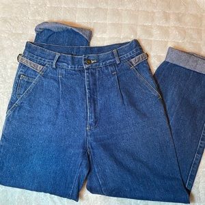 high waisted jeans